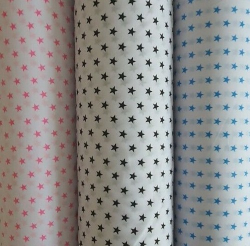 Polycotton fabric mini stars - mini,