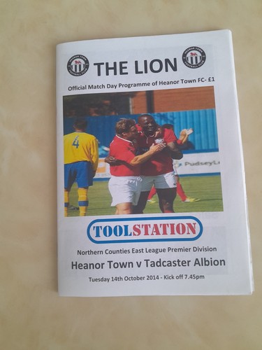 Heanor town tadcaster - heanor, v