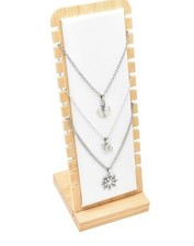 Necklace Display Board Jewelry Display Stand Versatile Wooden Necklace Holder