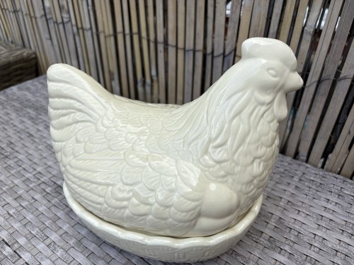 Mason cash cream hen - hen, egg