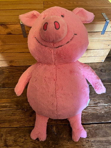 Percy pig pink - pink, plush