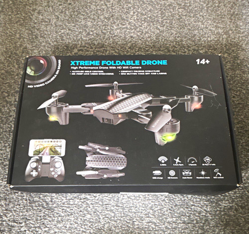 Xtreme foldable quadcopter - foldable,