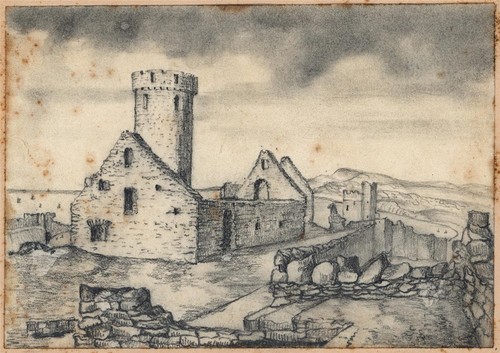 Peel castle isle man - peel,