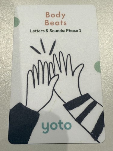 Yoto cards body beats - yoto,