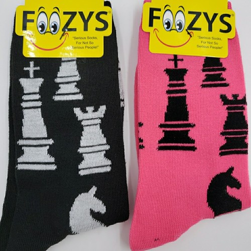 Chess piece set womens socks - set, 2