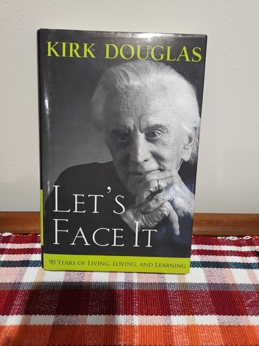 Signed kirk douglas - let's, face