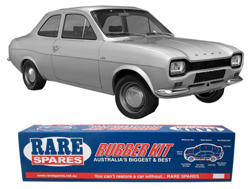 Body rubber kit ford escort - rubber,