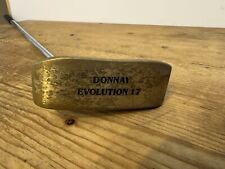 Donnay Evolution 17 Brass Blade Putter / 34” Length / Right Handed