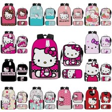 Girls 3Pcs/Set Pink Kitty