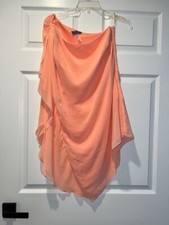 lipsy london dress peach one
