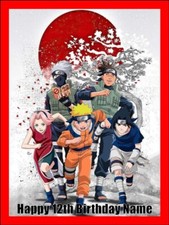 Naruto Edible Cake Toppers