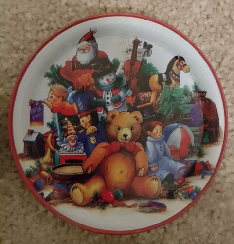 Vintage christmas cookie - vintage, tin