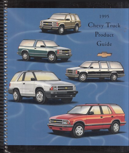 1995 chevy truck data book - 1995,