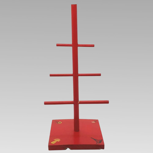 Vintage red wooden - vintage, jewellery