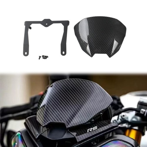 Carbon fiber front windshield - carbon,