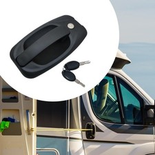 Travel trailer door - door, lock