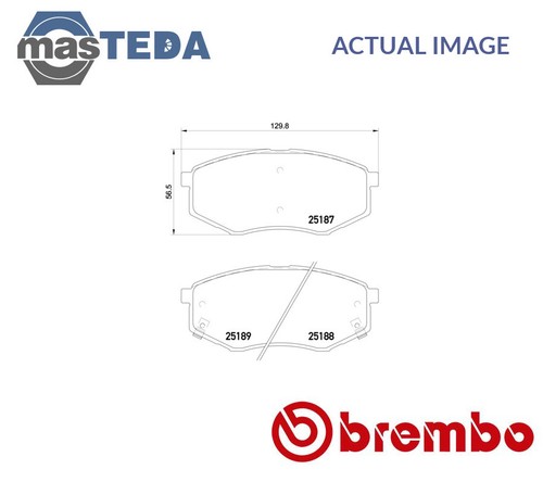 055 brake pads set - brake,