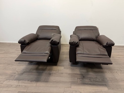 Pair paolo brown - paolo, leather