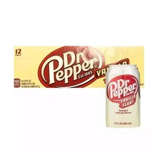 Dr Pepper Vanilla Float 12oz (355ml)- (Pack Of 12)- Free Delivery
