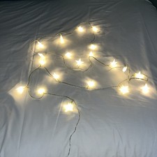 Clear Star LED Lights 20 Bulbs