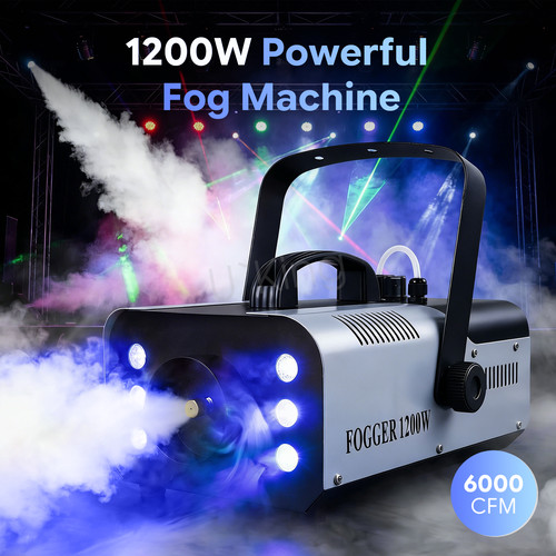 1200w party smoke machine with - party,