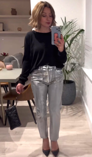 Zara woman silver metallic - silver,