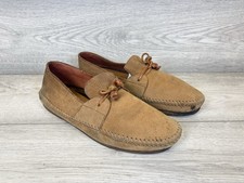 Folk Brown Leather Moccasin
