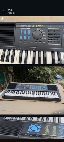 Vintage bontempi system at - 5,