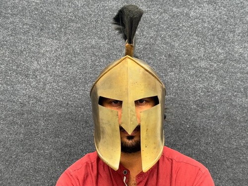 Spartan king leonidas helmet - leonidas,