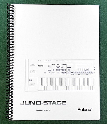 Roland juno stage - roland, owner's
