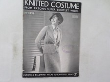 1940's Vintage Knitting