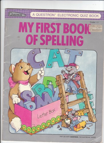 First book spelling - first, of