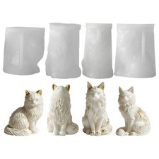 Cat Silicone Mold, 3D Cat