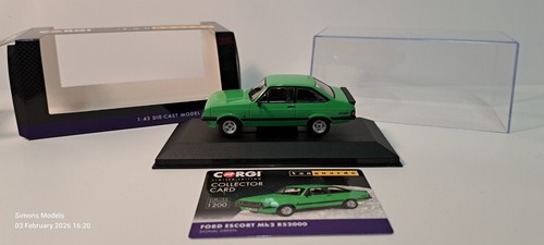 Corgi vanguards ford escort - vanguards,