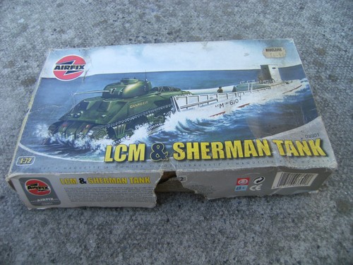 Airfix lcm sherman tank - lcm, &
