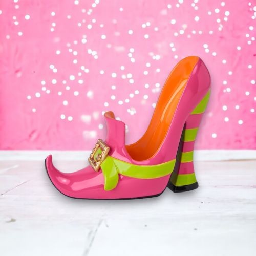 Witch shoe wine holder - witch,