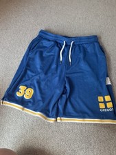 Greggs Primark Athletic Basketball Shorts Sports Blue, Size XS