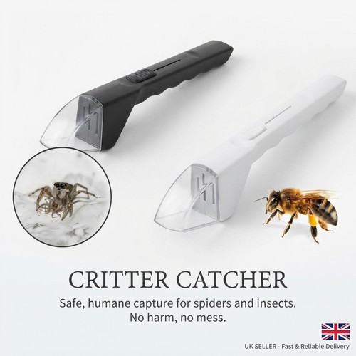 Handheld insect catcher - insect, spider