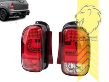 LT Pair LED Lightbar Rear Lights Mini Clubman R55 07-14 Red LHD