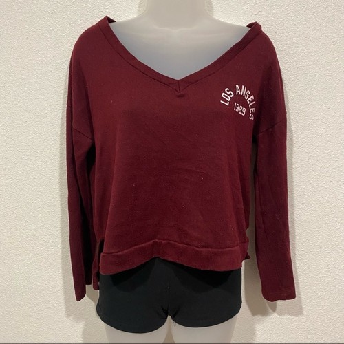 Wet seal maroon burgundy red - wet, v