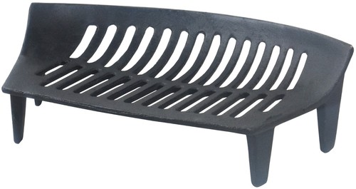 Cast iron fire grate - 18",