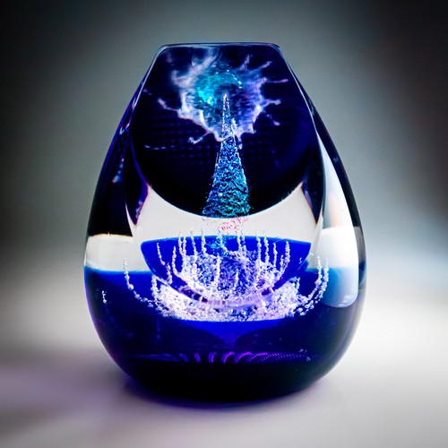 Caithness glass paperweight - caithness,