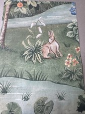 William Morris Owl & Willow Design Wallpaper Advert / Swatch John Lewis Framed