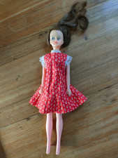 TRESSY Doll 1960s with original dress & key - Fully operational