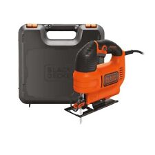 BLACK+DECKER Variable speed electric jigsaw / blade / kit box 520W KS701EKQ-GB