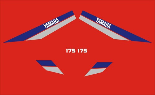 Yamaha dt175 1980 decal - decal, kit