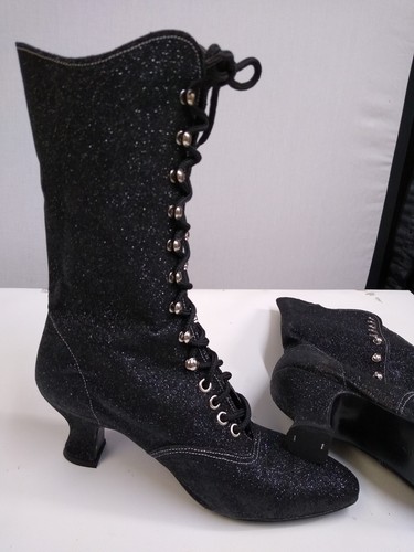 Black glitter lace - glitter,