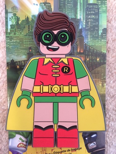 Lego robin luggage tag - robin,