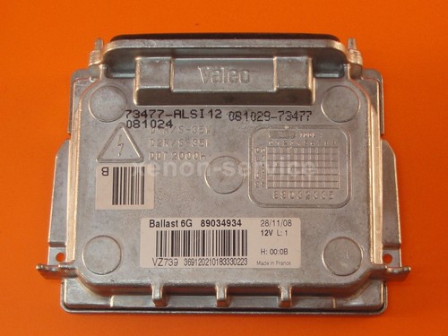 Xenon ballast control unit - ballast,