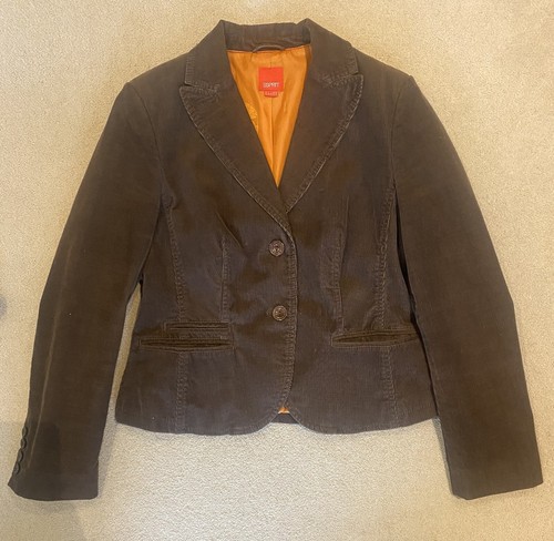 Brown corduroy jacket - brown,